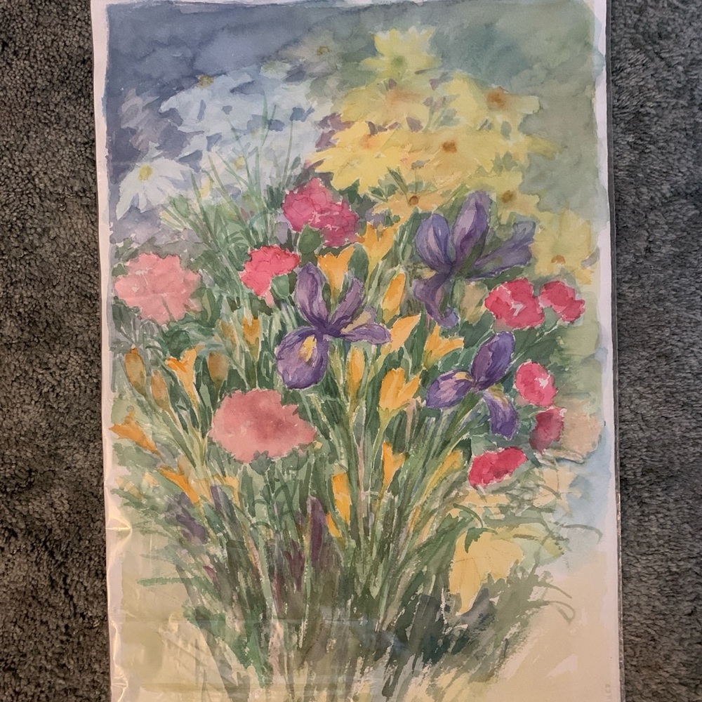 Floral Watercolor Painting